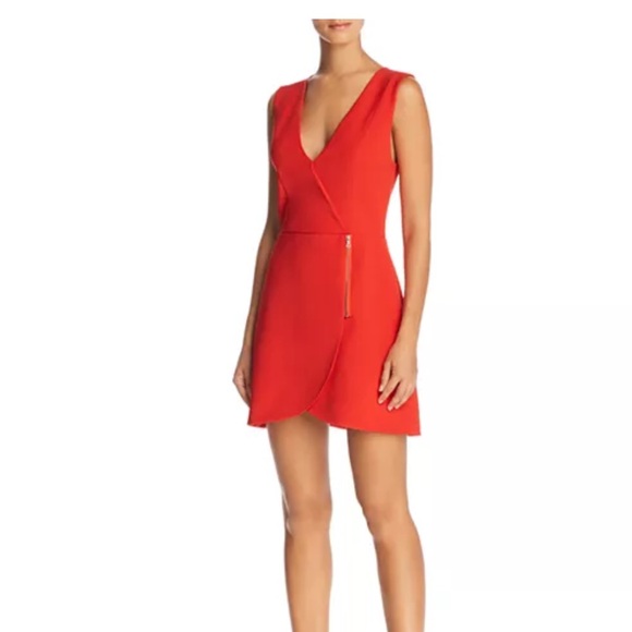 Alice‎ + Olivia Lennon Side Zip Mini Dress - Picture 2 of 9